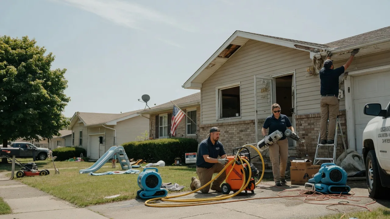 Water Damage Restoration in Beaumont, KS near me